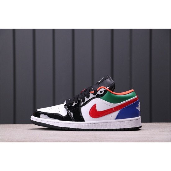 Air Jordan 1 Low "Multi-Color" CZ4776-101 černá Bílá červená