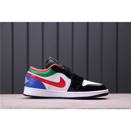 Air Jordan 1 Low "Multi-Color" CZ4776-101 černá Bílá červená