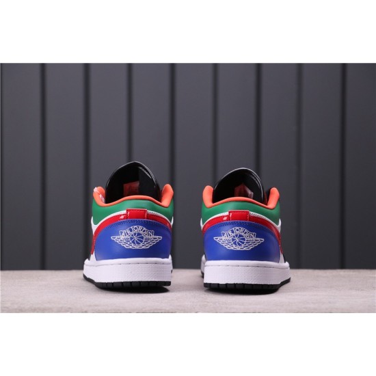 Air Jordan 1 Low "Multi-Color" CZ4776-101 černá Bílá červená