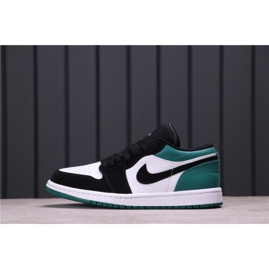 Air Jordan 1 Low "Mystic Green" 553558-113 tmavě Zelená Bílá černá