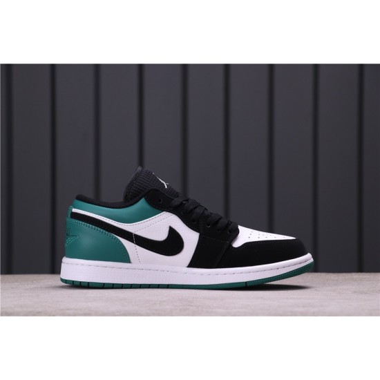 Air Jordan 1 Low "Mystic Green" 553558-113 tmavě Zelená Bílá černá