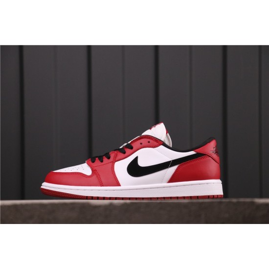 Air Jordan 1 Low OG "Chicago" 705329-600 červená Bílá černá