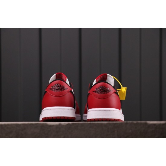 Air Jordan 1 Low OG "Chicago" 705329-600 červená Bílá černá