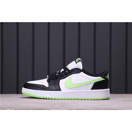 Air Jordan 1 Low OG "Ghost Green" CZ0790-103 Bílá Černá Zelená