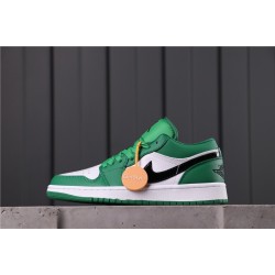 Air Jordan 1 Low "PINE GREEN" 553558-301 Zelená Bílá černá