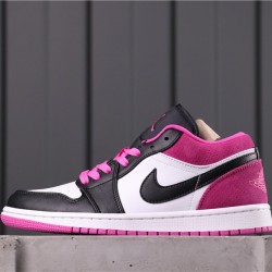 Air Jordan 1 Low SE "Magenta" CK3022-005 White Pink Black