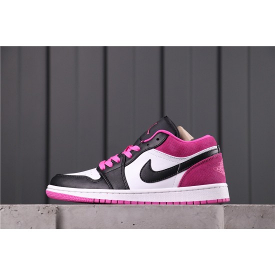 Air Jordan 1 Low SE "Magenta" CK3022-005 White Pink Black