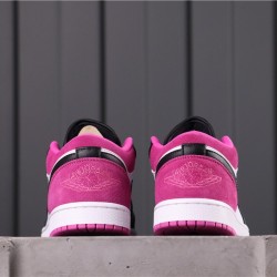 Air Jordan 1 Low SE "Magenta" CK3022-005 White Pink Black