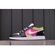 Air Jordan 1 Low SE CW5564 001 Black Pink Green White