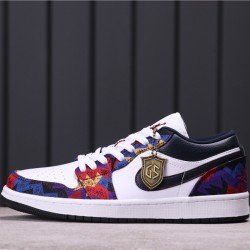 Air Jordan 1 Low "Sweater" CZ8659-100 Dark Purple White