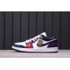 Air Jordan 1 Low "Sweater" CZ8659-100 Dark Purple White