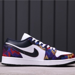 Air Jordan 1 Low "Sweater" CZ8659-100 Dark Purple White