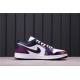 Air Jordan 1 Low "Sweater" CZ8659-100 Dark Purple White