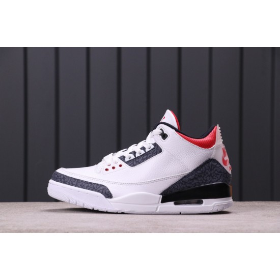 Air Jordan 3 SE DNM "Fire Red" CZ6431-100 Bílá černá