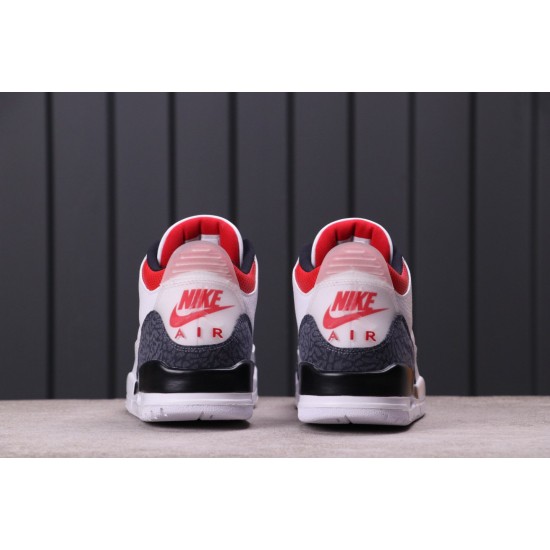 Air Jordan 3 SE DNM "Fire Red" CZ6431-100 Bílá černá