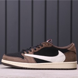 Pánské Travis Scott x Air Jordan 1 Low CQ4277-001 hnědá