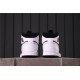 Air Jordan 1 Mid "White / Black" 554724-113 White Black