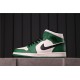 Air Jordan 1 Mid "Pine Green" 852542-301 Zelená Bílá černá