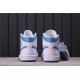 Air Jordan 1 Mid "UNC" BQ6472-114 Bílá Modrá