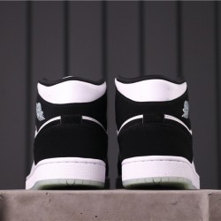 Air Jordan 1 Mid "Panda" BQ6931-103 černá Bílá Zelená