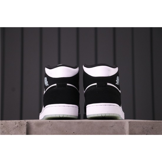 Air Jordan 1 Mid "Panda" BQ6931-103 černá Bílá Zelená