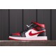 Air Jordan 1 Mid "Bred Toe" 554724-066 černá Bílá červená