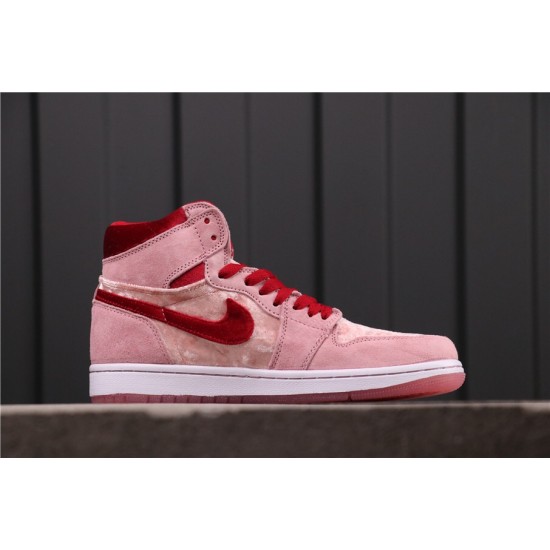 Air Jordan 1 Mid "Valentine's Day" CT2552-800 Růžová červená