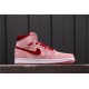 Air Jordan 1 Mid "Valentine's Day" CT2552-800 Růžová červená