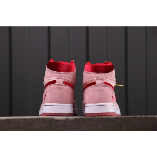 Air Jordan 1 Mid "Valentine's Day" CT2552-800 Růžová červená