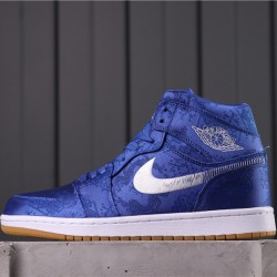 Air Jordan 1 Mid CU2804-400 Modrá Bílá