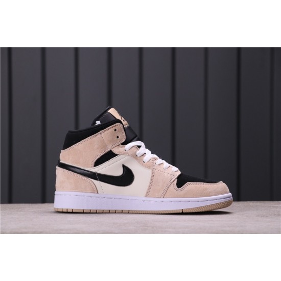 Air Jordan 1 Mid "Euro Tour" BQ6472-800 Růžová Bílá Černá