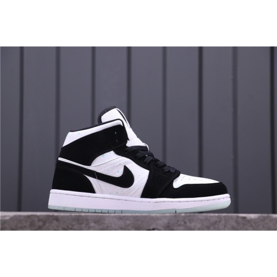 Air Jordan 1 Mid GS "Panda" BQ6931-103 černá Bílá