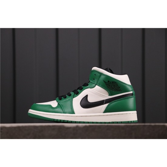 Air Jordan 1 Mid SE "Pine Green" 852542-301 Zelená Bílá černá