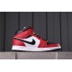 Air Jordan 1 Mid “Chicago Black Toe” 554724-069 Red černá Bílá