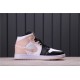 Air Jordan 1 Mid "Crimson Tint" 554724-133 Růžová Bílá Černá