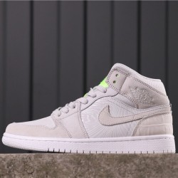 Melody Ehsani x Air Jordan 1 Mid "Fearless" CV3018-001 Bílo šedá