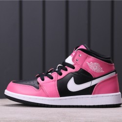 Dámské Air Jordan 1 Mid "Pink Sicle" 555112-002 Růžová černá