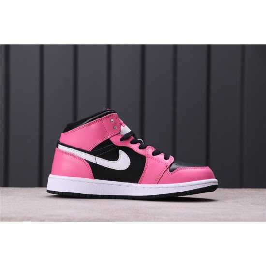 Dámské Air Jordan 1 Mid "Pink Sicle" 555112-002 Růžová černá