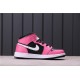 Dámské Air Jordan 1 Mid "Pink Sicle" 555112-002 Růžová černá