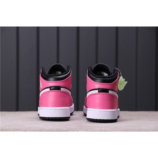 Dámské Air Jordan 1 Mid "Pink Sicle" 555112-002 Růžová černá