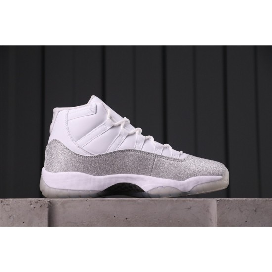 Air Jordan 11 "Metallic Silver" AR0715-100 Bílá šedá