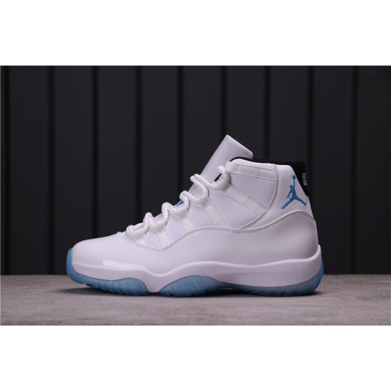 Air Jordan 11 "Legend Blue" 378037-117 Bílá Modrá