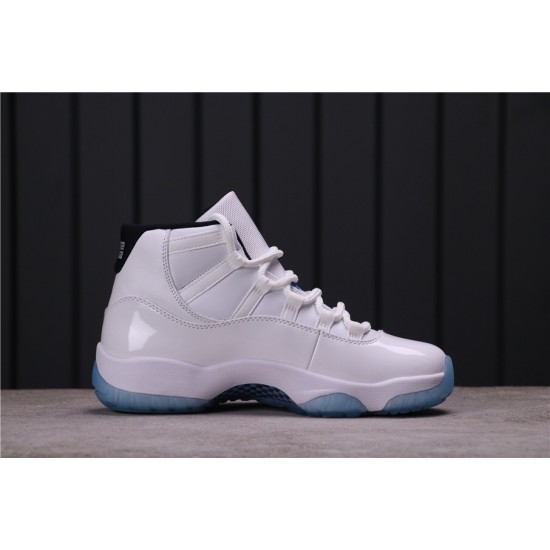 Air Jordan 11 "Legend Blue" 378037-117 Bílá Modrá