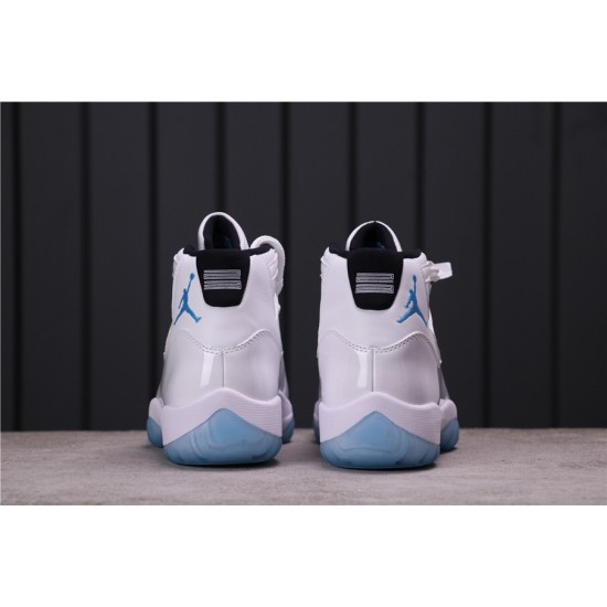 Air Jordan 11 "Legend Blue" 378037-117 Bílá Modrá