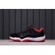 Air Jordan 11 Low "Bred" 528895-012 černá červená