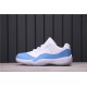 Air Jordan 11 Low "Columbia" 528895-106 White Blue