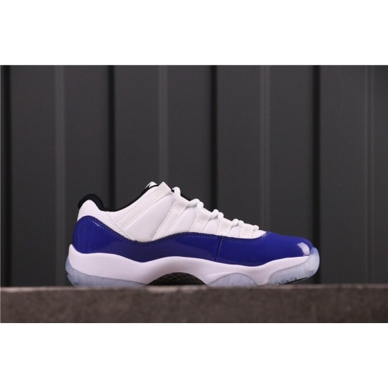 Air Jordan 11 Low "Concord" AH7860-100 Bílá Modrá