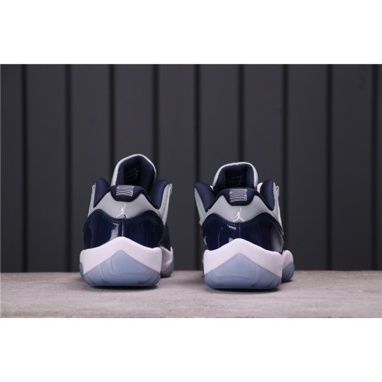 Air Jordan 11 Low "Georgetown" 528895-007 šedá Modrá