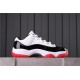 Air Jordan 11 Low “Gym Red” AV2187-160 White Black Red