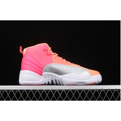 Air Jordan 12 "Hot Punch" 510815-601 růžová Bílá